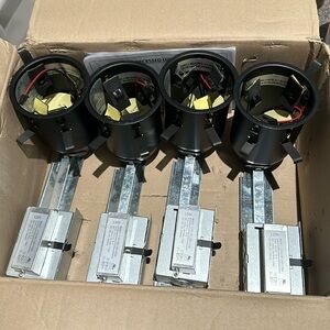 SET OF 4 ELCO, 3" IC AT Dedicated LED remodel housing NIB